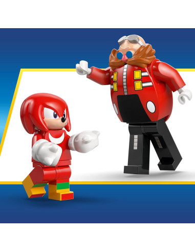 LEGO Sonic Knuckles vs Dr. Eggman Mech 350 Piezas 77005