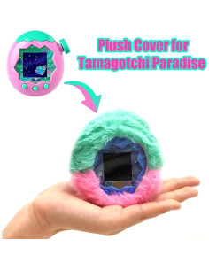 Funda de Felpa Rosa para Tamagotchi Paradise - Estuche Protector 2
