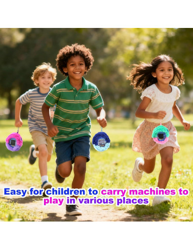 Funda de Felpa Rosa para Tamagotchi Paradise - Estuche Protector