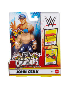Figura de Acción WWE John Cena Knuckle Crunchers 6 - 7.62 cm