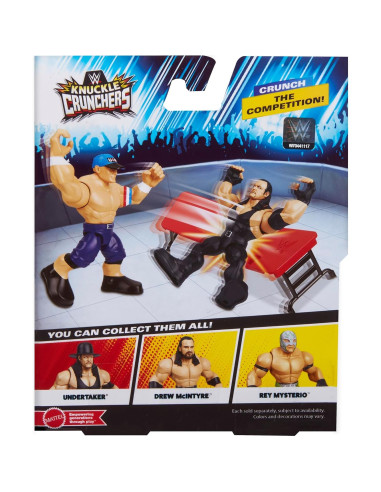 Figura de Acción WWE John Cena Knuckle Crunchers 6 - 7.62 cm