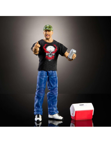 Figura de Acción WWE Elite Mattel Steve Austin 15 cm con Accesorios