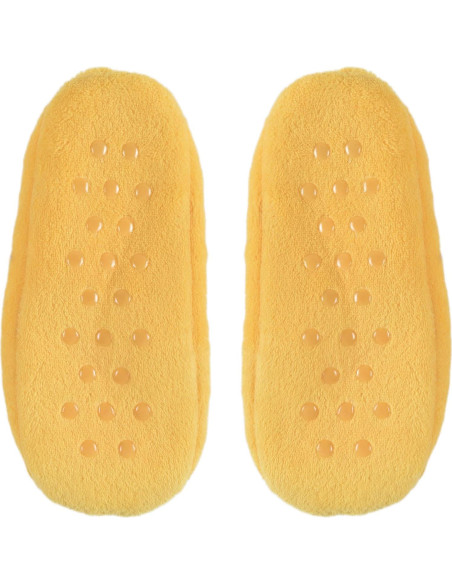 Calcetines de Peluche Winnie the Pooh Mujer 9-11 Amarillo