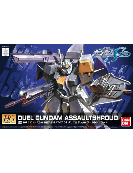 Figura de Acción Gundam Seed R02 Duel Gundam 1/144 Remaster