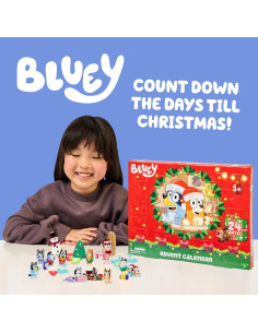 Calendario de Adviento Bluey con Mini Figuras y Accesorios 2