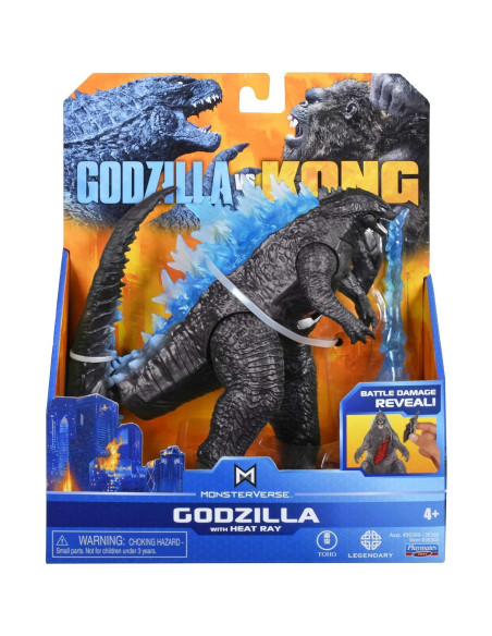 Figura Godzilla vs. Kong Playmates 15.24 cm con rayo de calor