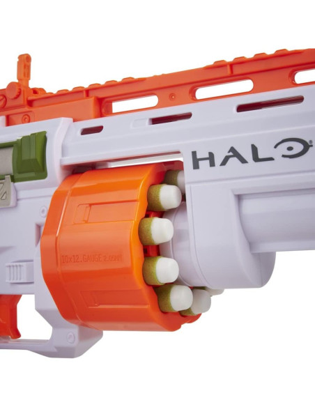 Blaster Nerf Halo Bulldog SG con 10 Dardos Nerf Elite