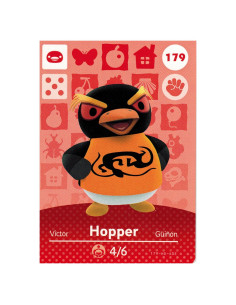 Tarjeta Amiibo Nintendo Animal Crossing 179/200 Serie 2