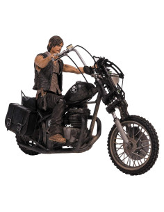 Figura Daryl Dixon con Chopper McFarlane Toys 12 cm