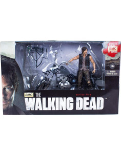 Figura Daryl Dixon con Chopper McFarlane Toys 12 cm 2