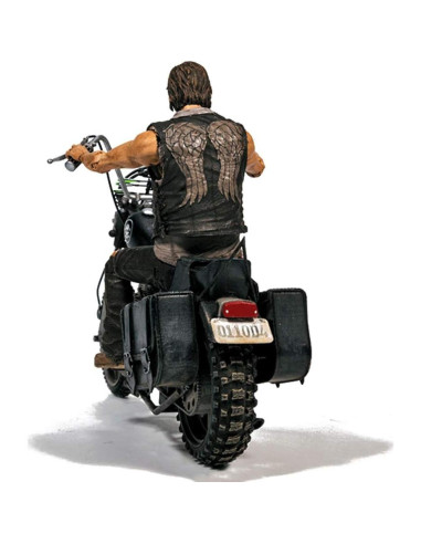Figura Daryl Dixon con Chopper McFarlane Toys 12 cm