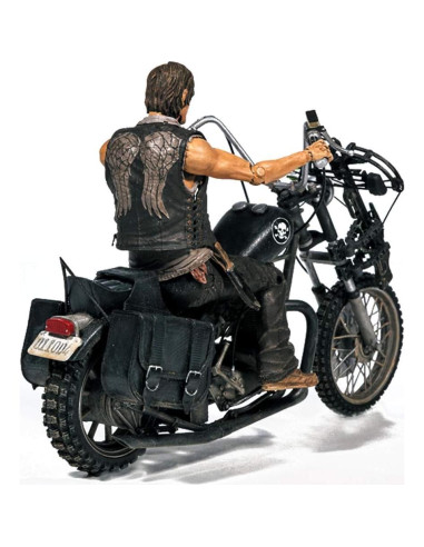 Figura Daryl Dixon con Chopper McFarlane Toys 12 cm