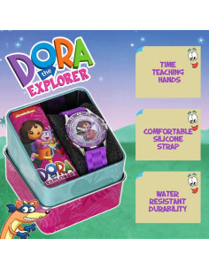 Reloj Analógico de Cuarzo Accutime Dora la Exploradora Niñas 2