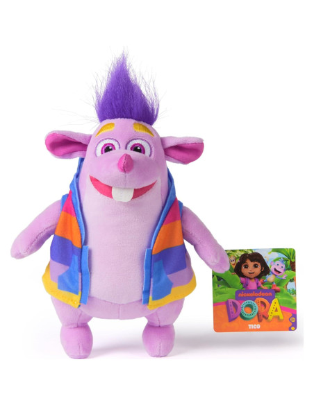 Peluche Tico Ardilla 20 cm Spin Master - Juguete Educativo