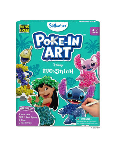 Kit de Manualidades Skillmatics Poke-in Art Lilo y Stitch
