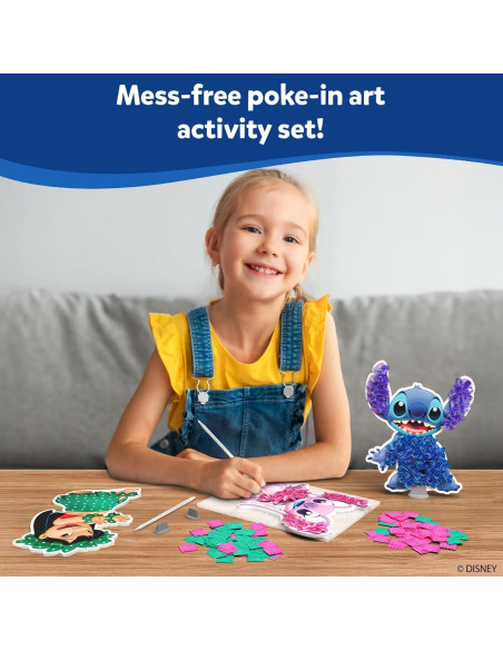 Kit de Manualidades Skillmatics Poke-in Art Lilo y Stitch Kit de Manualidades Skillmatics Poke-in Art Lilo y Stitch