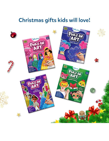 Kit de Manualidades Skillmatics Poke-in Art Lilo y Stitch