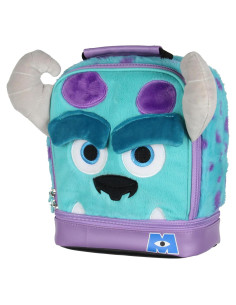 Bolsa de Almuerzo Sulley Disney Monsters Inc Aislada Doble Compartimento