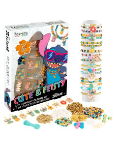 Kit de Joyería Disney Stitch Fashion Angels - 1300 Cuentas