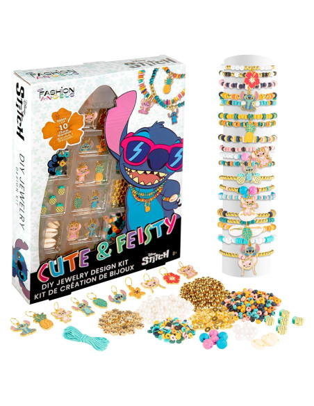 Kit de Joyería Disney Stitch Fashion Angels - 1300 Cuentas