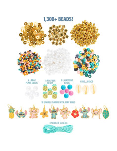 Kit de Joyería Disney Stitch Fashion Angels - 1300 Cuentas 2