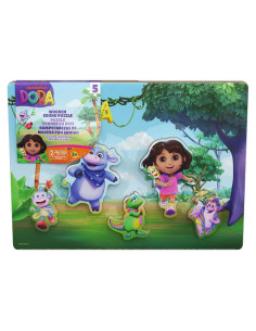 Rompecabezas Sonoro de Madera Dora Spin Master 5 Piezas