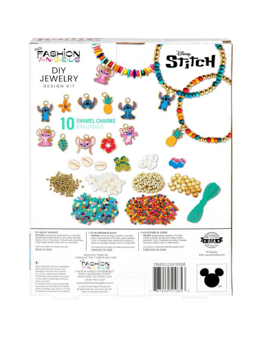 Kit de Joyería Disney Stitch Fashion Angels - 1300 Cuentas