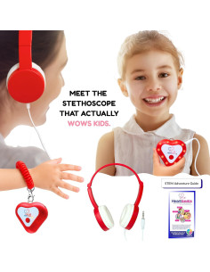 Estetoscopio Electrónico Heartbeats GKC para Niños 4+ 2