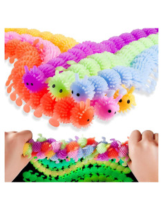 Juguetes Antiestrés Luminosos Sumind - 6 Piezas Estirables