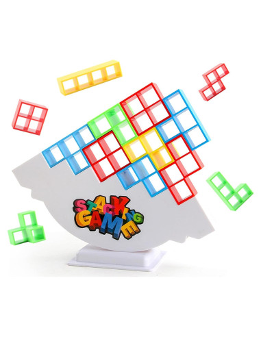 Juego de Bloques de Apilamiento Koyzsen 48 Piezas para Niños y Adultos