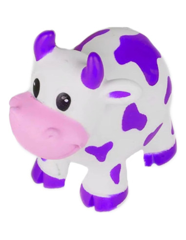 Juguetes de Baño de Goma RI Novelty - 12 Vacas 6.99 cm