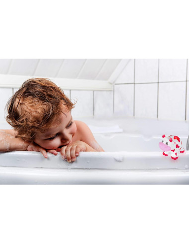 Juguetes de Baño de Goma RI Novelty - 12 Vacas 6.99 cm