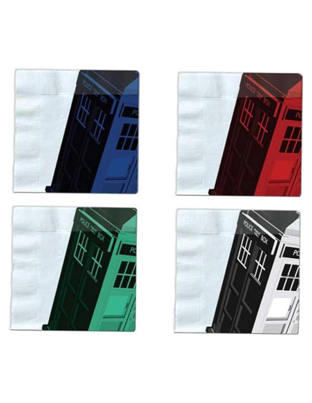 Juego de Servilletas de Papel TARDIS Doctor Who - Set de 20