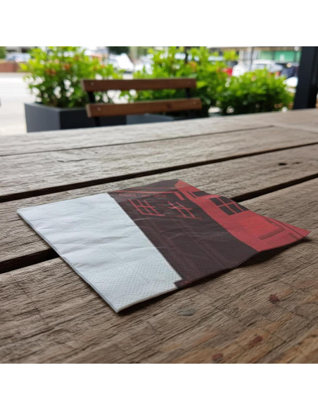 Juego de Servilletas de Papel TARDIS Doctor Who - Set de 20