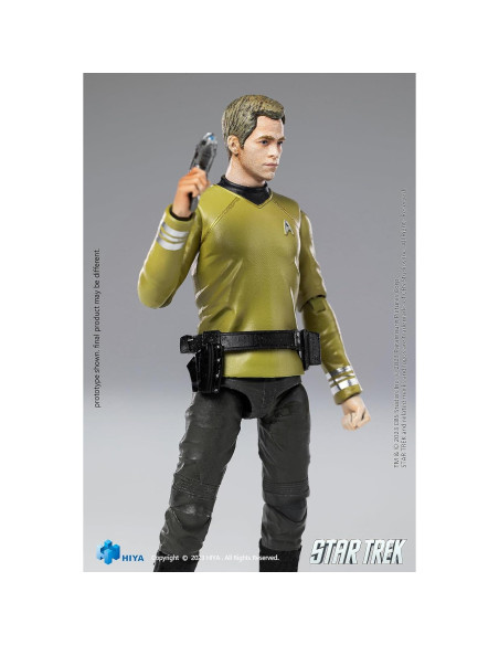 Figura de Acción Hiya Toys Star Trek 2009 James T. Kirk 10.5 cm