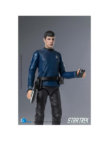 Figura de acción Spock 1:18 Hiya Toys Star Trek 2009