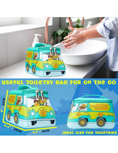 Bolsa de Aseo Scooby Doo Get Trend para Mujeres y Adolescentes