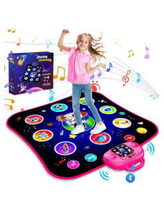 Alfombrilla de Baile Electrónica OMOZOMBB Rosa 90x104cm