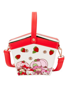 Bolso Cruzado Loungefly Sanrio x Strawberry Shortcake 15.7x17.7cm