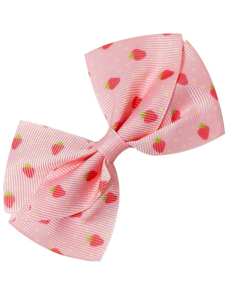 Clips de Pelo de Cocodrilo LUV HER - Pastel de Fresa - 7 Piezas - 10.16 cm - Antideslizantes