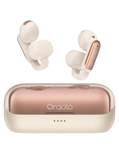 Auriculares Inalámbricos Oraolo OE02 Bluetooth 6.0 IPX5 32H Blanco