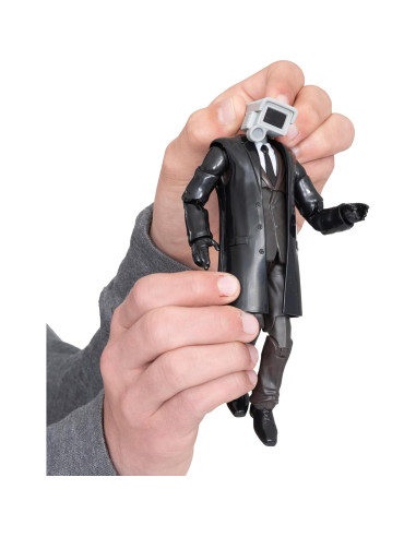 Figuras coleccionables Skibidi Toilet Deluxe 15.24 cm - 4 personajes