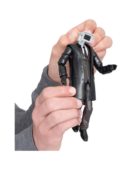 Figuras coleccionables Skibidi Toilet Deluxe 15.24 cm - 4 personajes