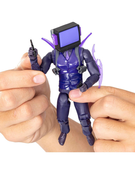 Figuras coleccionables Skibidi Toilet Deluxe 15.24 cm - 4 personajes