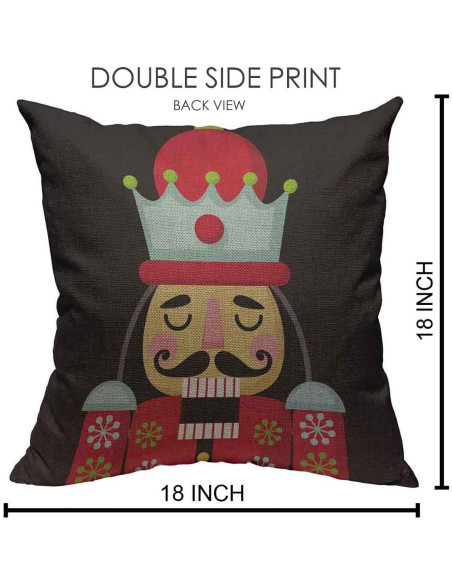 Funda de Cojín Cuadrada VERSUSWOLF 45x45 cm Caricatura