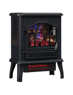 Calefactor Eléctrico Duraflame 3D de Cuarzo Infrarrojo 5200 BTU