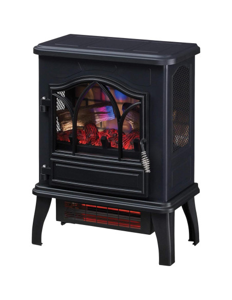 Calefactor Eléctrico Duraflame 3D de Cuarzo Infrarrojo 5200 BTU