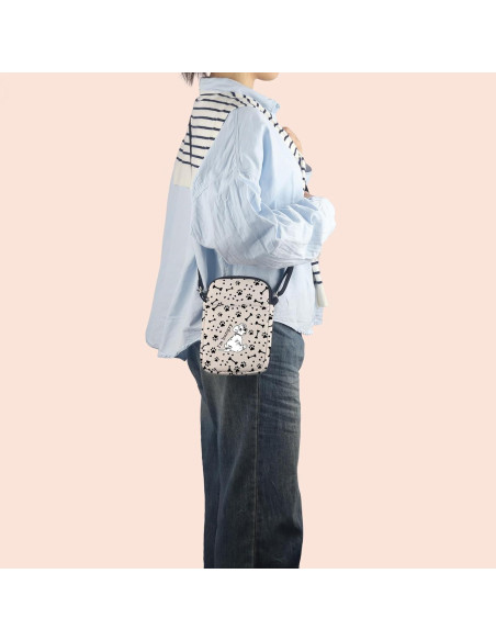 Bolsa Cruzada Rolly Hambriento Dálmatas 21x18x5cm Mujer