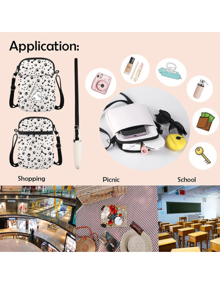 Bolsa Cruzada Rolly Hambriento Dálmatas 21x18x5cm Mujer