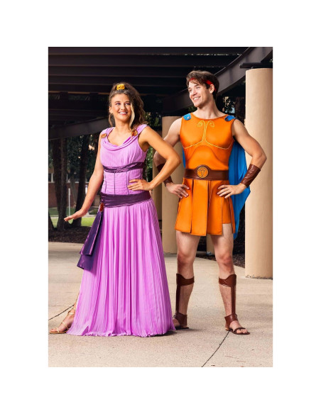 Disfraz Deluxe de Disney Hércules para Adultos - Túnica, Capa y Accesorios